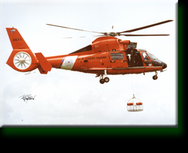 US Coast Guard Rescue Helicopter