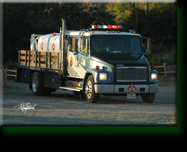 CA Dept of Forestry Fuel Tanker