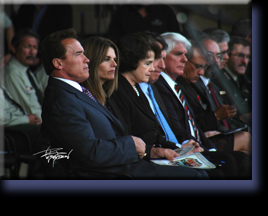 California Governator, First Lady, and Senators