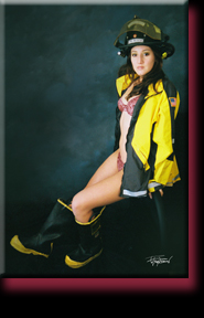 Female Firefighter San Diego