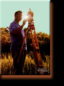 My hard-working Dad. PS, that's not a camera.