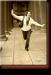 One of the funnest persons I know, Stephanie. Always laughing!