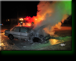 Car Fire West Houston
