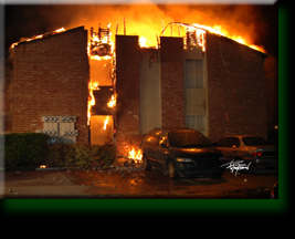 2-Alarm Apartment Fire, Houston