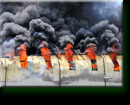 Commercial Building Fire 2009