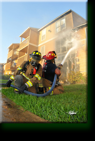 Apartment Fire Houston 2009