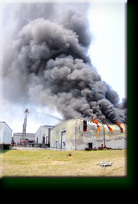 Warehouse Fire Katy 2009