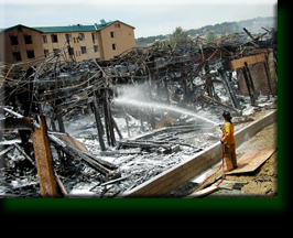 3-Alarm Hotel Fire burned to Ashes